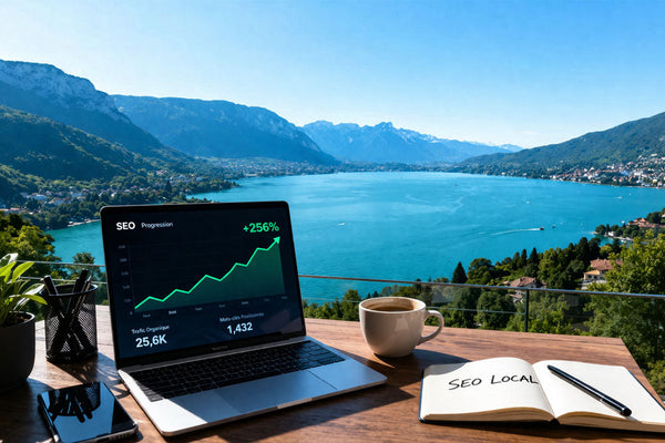 Consultant SEO à Annecy : référencement local pour artisans et PME en Haute-Savoie